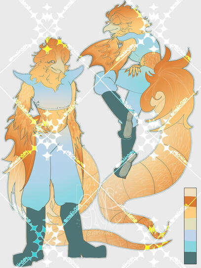 Custom Character/Adopt Example (previous sold commission)